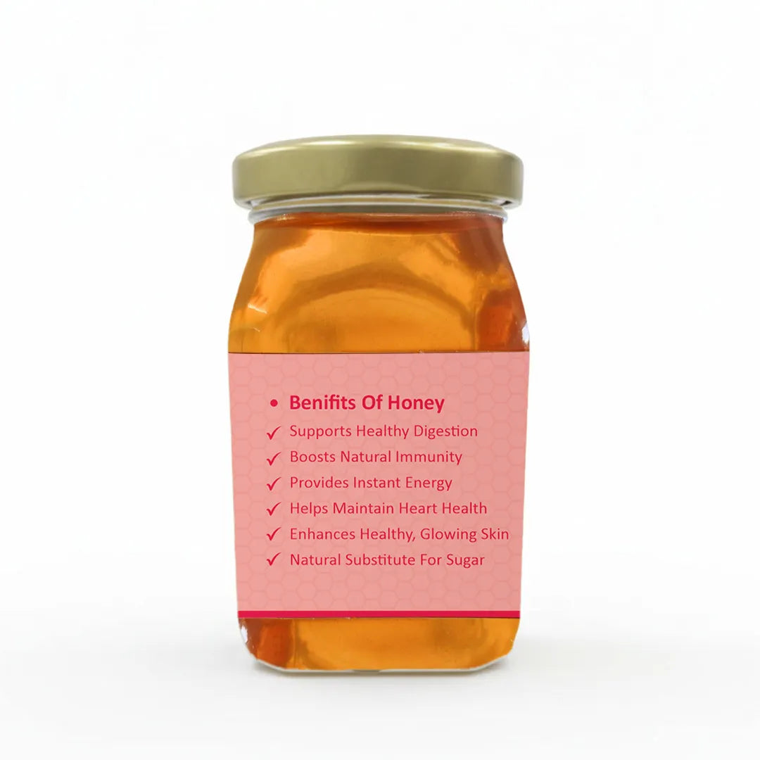 Hive & Harvest Organic Litchi Honey 250 GM | 100% Pure & Natural | Rich in Antioxidants | Natural Sugar Substitute